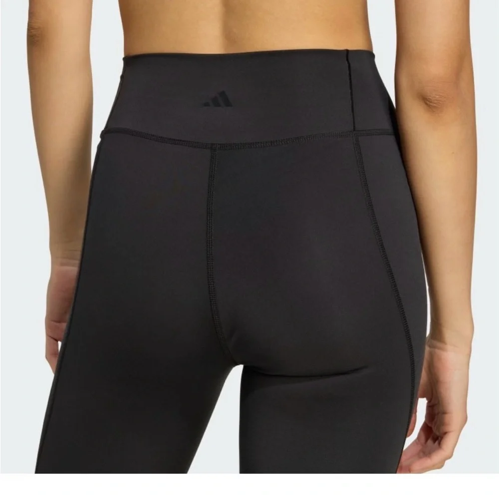 Adidas High-Waist Black Women's Leggings Size S NWT